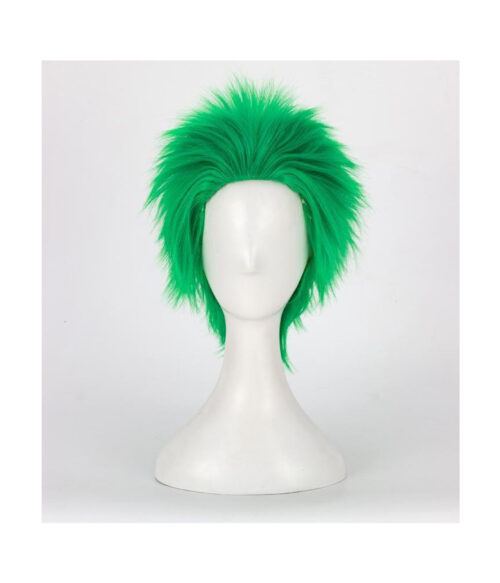 Cosplay Wig Compatible with Overwatch Orisa Character Wig Halloween props Suitable for role-playing Heat Resistant Stylable Multiple Bright Colors Gift for Comic Exhibition Enthusiasts Holiday