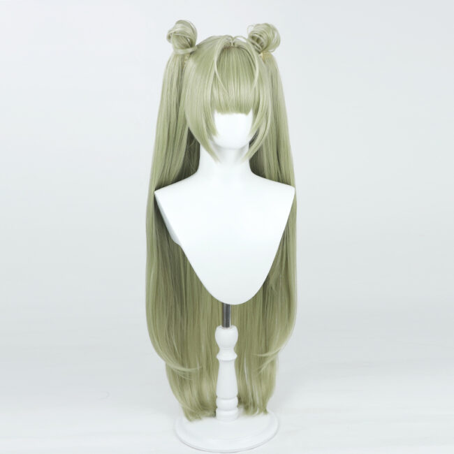 Cosplay Wig Compatible with GODDESS OF VICTORY: NIKKE Soda Character Wig Halloween props Suitable for role-playing Heat Resistant Stylable Multiple Bright Colors Gift for Comic Exhibition Enthusiasts Holiday - Image 2