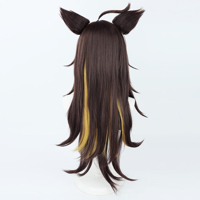 Cosplay Wig Genshin impact Dehya Character Wig Halloween props Suitable for role-playing Heat Resistant Stylable Multiple Bright Colors Gift for Comic Exhibition Enthusiasts Holiday - Image 2