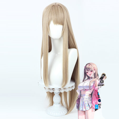 Cosplay Wig Compatible with GODDESS OF VICTORY: NIKKE Viper Character Wig Halloween props Suitable for role-playing Heat Resistant Stylable Multiple Bright Colors Gift for Comic Exhibition Enthusiasts Holiday