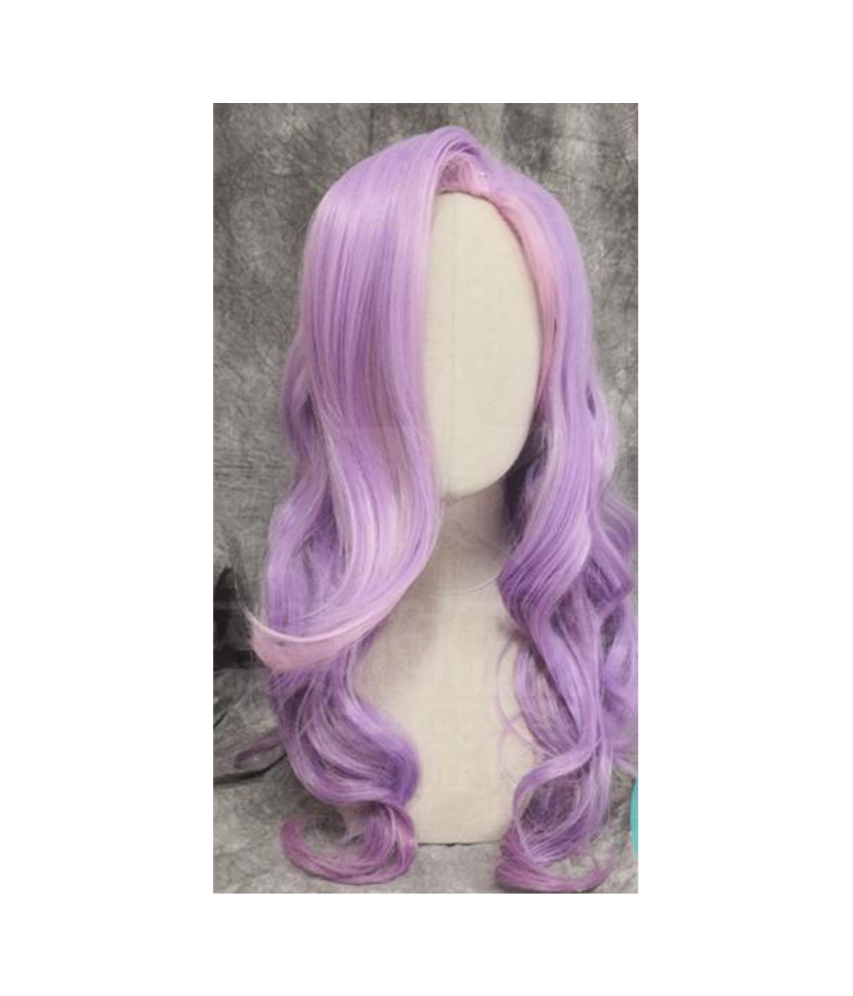 Cosplay Wig Compatible with Overwatch Sombra Character Wig Halloween props Suitable for role-playing Heat Resistant Stylable Multiple Bright Colors Gift for Comic Exhibition Enthusiasts Holiday