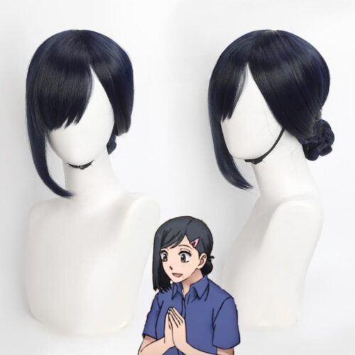 Cosplay Wig SAKAMOTO DAYS Aoi Sakamoto Character Wig Halloween props Suitable for role-playing Heat Resistant Stylable Multiple Bright Colors Gift for Comic Exhibition Enthusiasts Holiday