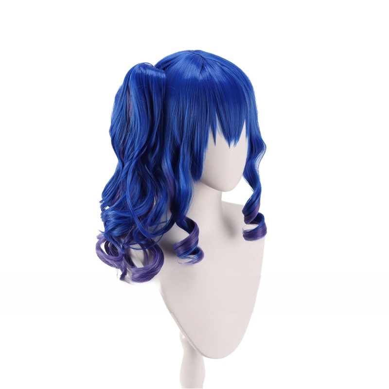 Cosplay Wig Compatible with Azur Lane USS St. Louis Character Wig Suitable for role-playing Heat Resistant Stylable Multiple Bright Colors Gift for Comic Exhibition Enthusiasts Holiday - Image 3