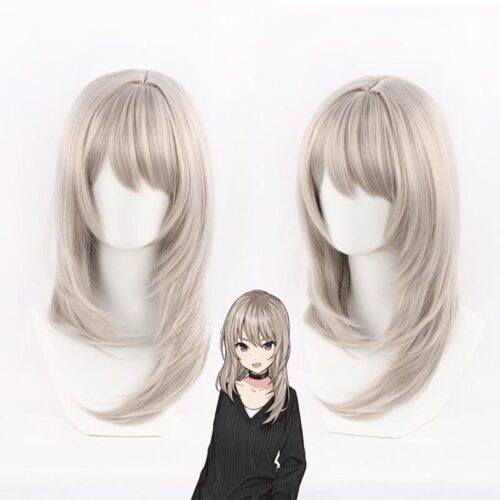 Cosplay Wig GIRLS BAND CRY Kawaragi Momoka Character Wig Halloween props Suitable for role-playing Heat Resistant Stylable Multiple Bright Colors Gift for Comic Exhibition Enthusiasts Holiday