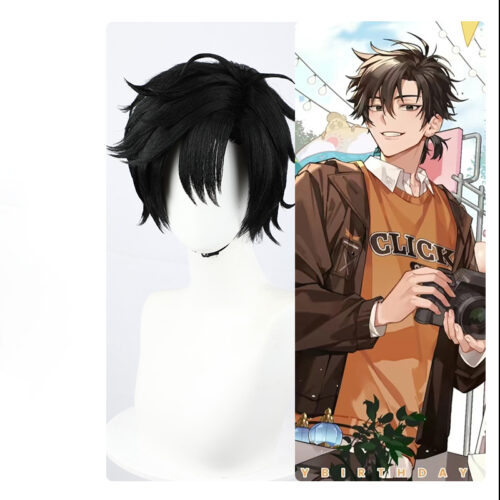Cosplay Wig Compatible with Link Click Cheng Xiao Shi Character Wig Halloween props Suitable for role-playing Heat Resistant Stylable Multiple Bright Colors Gift for Comic Exhibition Enthusiasts Holiday