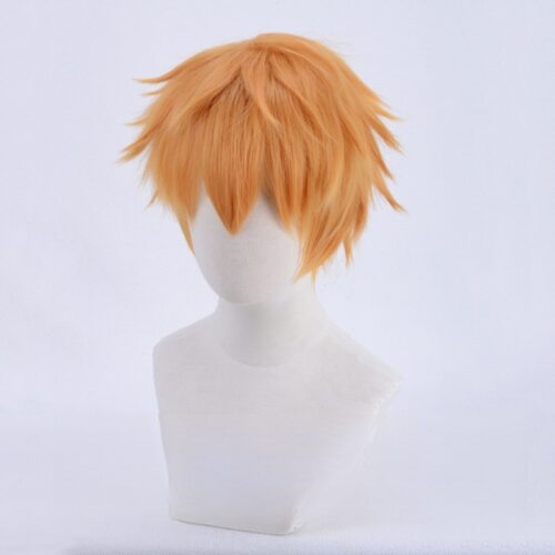 Cosplay Wig Compatible with Toilet-bound Hanako-kun Minamoto Kou Character Wig Suitable for role-playing Heat Resistant Stylable Multiple Bright Colors Gift for Comic Exhibition Enthusiasts Holiday