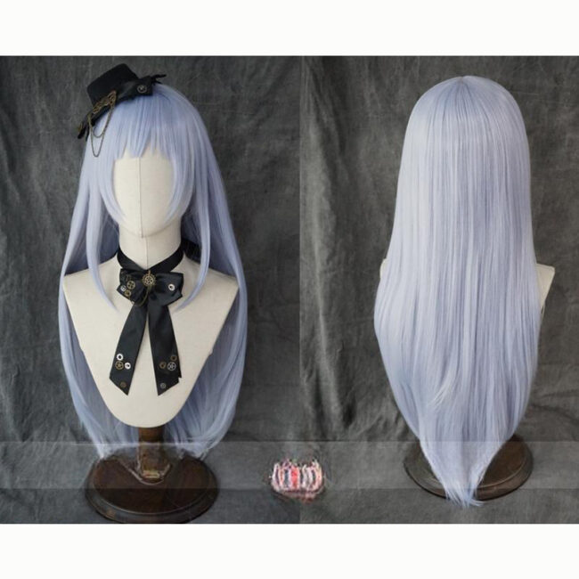 Cosplay Wig THE IDOLM@STER SHINY COLORS Shiraishi Tsumugi Character Wig Halloween props Suitable for role-playing Heat Resistant Stylable Multiple Bright Colors Gift for Comic Exhibition Enthusiasts Holiday - Image 3