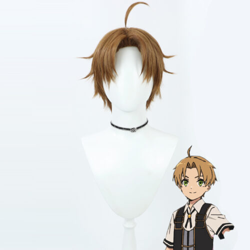 Cosplay Wig Compatible with Mushoku Tensei:Jobless Reincarnation Rudeus Greyrat Character Wig Halloween props Suitable for role-playing Heat Resistant Stylable Multiple Bright Colors Gift for Comic Exhibition Enthusiasts Holiday