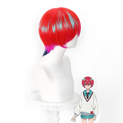 Cosplay Wig Mobile Suit Amate Yuzuriha Character Wig Halloween props Suitable for role-playing Heat Resistant Stylable Multiple Bright Colors Gift for Comic Exhibition Enthusiasts Holiday