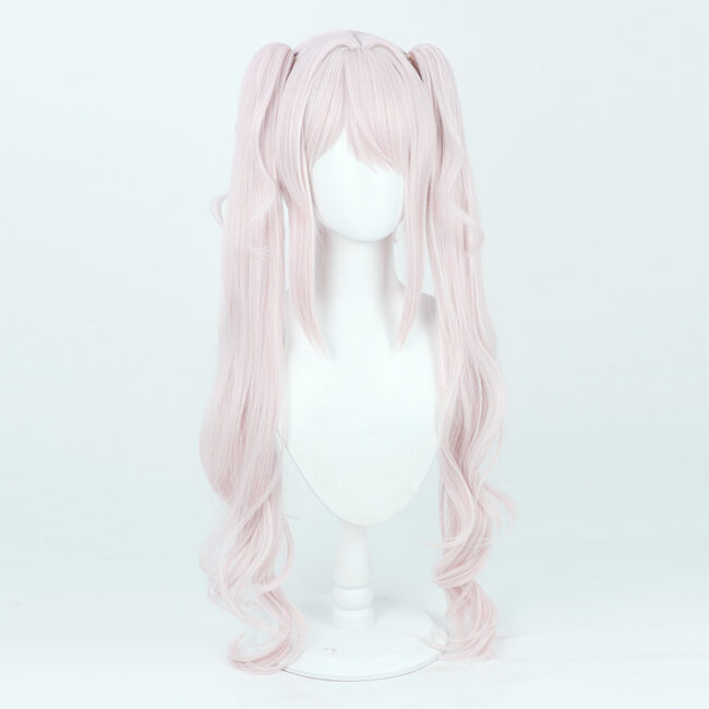 Cosplay Wig Compatible with GODDESS OF VICTORY: NIKKE Alice Character Wig Halloween props Suitable for role-playing Heat Resistant Stylable Multiple Bright Colors Gift for Comic Exhibition Enthusiasts Holiday - Image 2