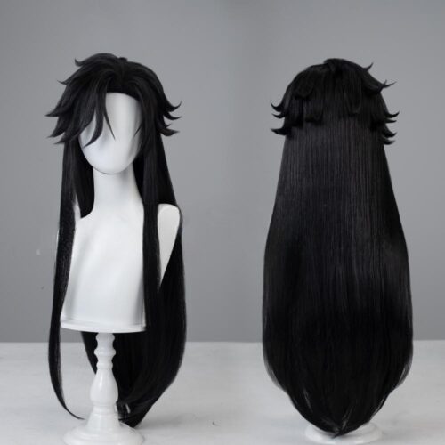 Cosplay Wig Genshin impact CAPTION Character Wig Halloween props Suitable for role-playing Heat Resistant Stylable Multiple Bright Colors Gift for Comic Exhibition Enthusiasts Holiday