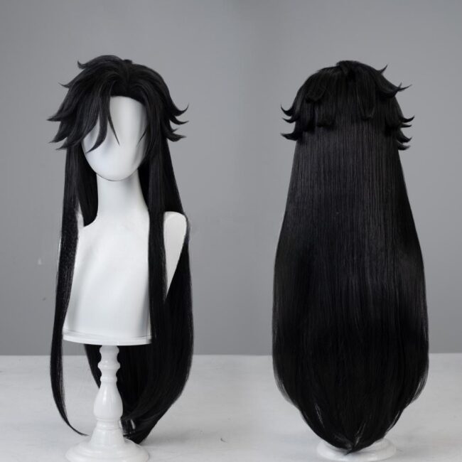 Cosplay Wig Genshin impact CAPTION Character Wig Halloween props Suitable for role-playing Heat Resistant Stylable Multiple Bright Colors Gift for Comic Exhibition Enthusiasts Holiday