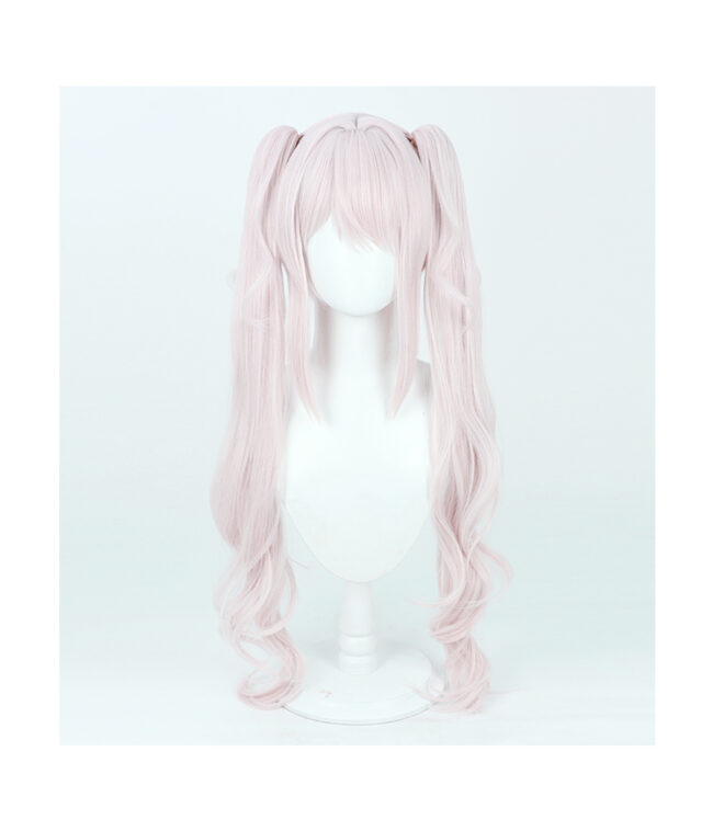 Cosplay Wig Compatible with GODDESS OF VICTORY: NIKKE Alice Character Wig Halloween props Suitable for role-playing Heat Resistant Stylable Multiple Bright Colors Gift for Comic Exhibition Enthusiasts Holiday - Image 5