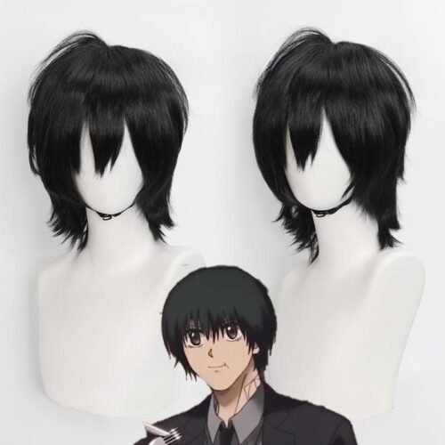 Cosplay Wig SAKAMOTO DAYS Yoichi Nagumo Character Wig Halloween props Suitable for role-playing Heat Resistant Stylable Multiple Bright Colors Gift for Comic Exhibition Enthusiasts Holiday