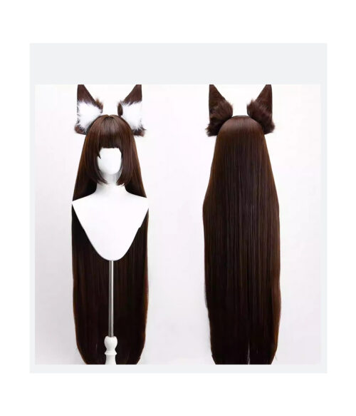 Cosplay Wig Compatible with Azur Lane IJN Amagi Character Wig Suitable for role-playing Heat Resistant Stylable Multiple Bright Colors Gift for Comic Exhibition Enthusiasts Holiday
