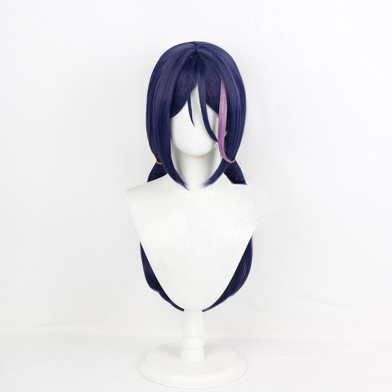 Cosplay Wig IMSCARED MiSide Character Wig Halloween props Suitable for role-playing Heat Resistant Stylable Multiple Bright Colors Gift for Comic Exhibition Enthusiasts Holiday - Image 4