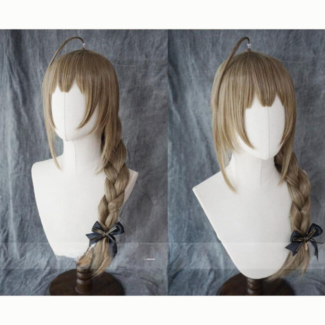 Cosplay Wig THE IDOLM@STER SHINY COLORS Kuwayama Chiyuki Character Wig Halloween props Suitable for role-playing Heat Resistant Stylable Multiple Bright Colors Gift for Comic Exhibition Enthusiasts Holiday - Image 3