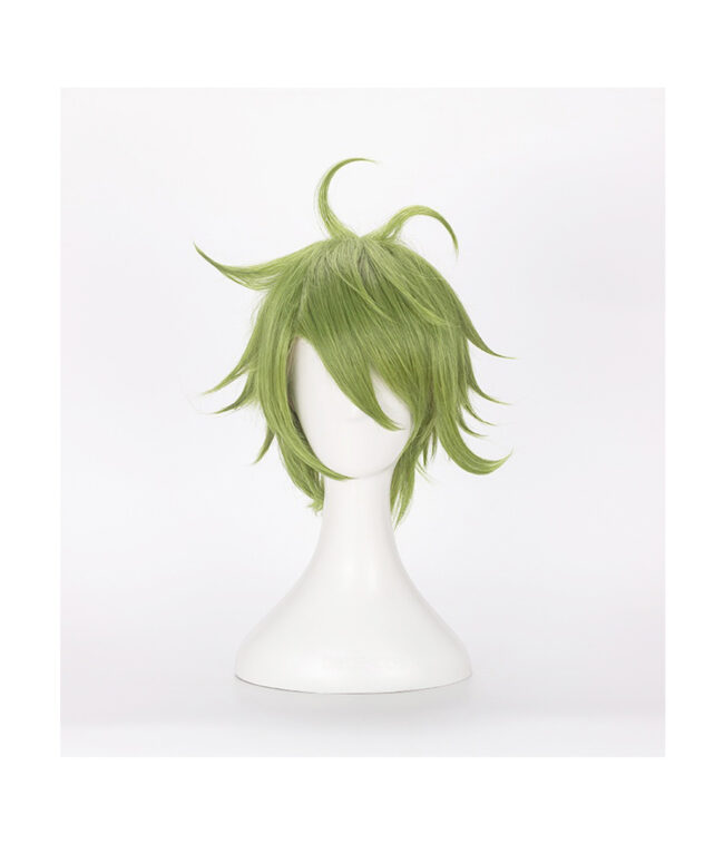 Cosplay Wig Compatible with Danganronpa Amami Rantarō Character Wig Halloween props Suitable for role-playing Heat Resistant Stylable Multiple Bright Colors Gift for Comic Exhibition Enthusiasts Holiday