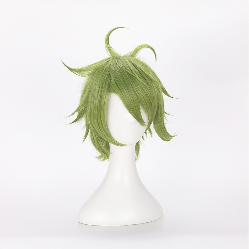 Cosplay Wig Compatible with Danganronpa Amami Rantarō Character Wig Halloween props Suitable for role-playing Heat Resistant Stylable Multiple Bright Colors Gift for Comic Exhibition Enthusiasts Holiday - Image 4