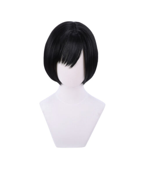 Cosplay Wig Final Fantasy Yuffie Kisaragi Character Wig Halloween props Suitable for role-playing Heat Resistant Stylable Multiple Bright Colors Gift for Comic Exhibition Enthusiasts Holiday