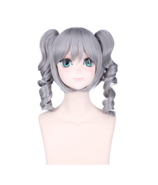Cosplay Wig THE IDOLM@STER SHINY COLORS Kanzaki Ranko Character Wig Halloween props Suitable for role-playing Heat Resistant Stylable Multiple Bright Colors Gift for Comic Exhibition Enthusiasts Holiday - Image 5