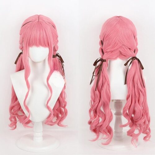 Cosplay Wig Infinity Nikki Nikki Character Wig Halloween props Suitable for role-playing Heat Resistant Stylable Multiple Bright Colors Gift for Comic Exhibition Enthusiasts Holiday