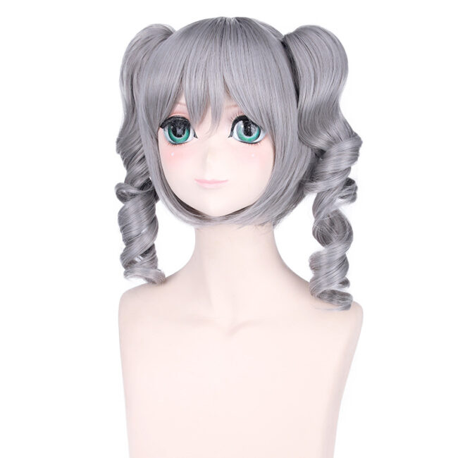 Cosplay Wig THE IDOLM@STER SHINY COLORS Kanzaki Ranko Character Wig Halloween props Suitable for role-playing Heat Resistant Stylable Multiple Bright Colors Gift for Comic Exhibition Enthusiasts Holiday - Image 2