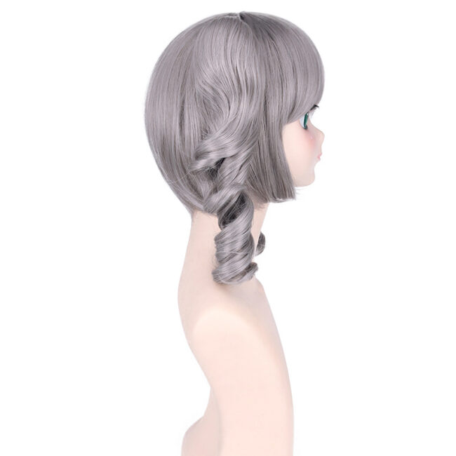 Cosplay Wig THE IDOLM@STER SHINY COLORS Kanzaki Ranko Character Wig Halloween props Suitable for role-playing Heat Resistant Stylable Multiple Bright Colors Gift for Comic Exhibition Enthusiasts Holiday - Image 3