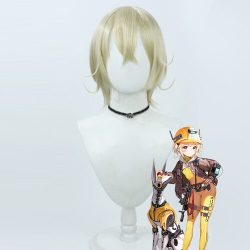 Cosplay Wig Compatible with GODDESS OF VICTORY: NIKKE Liter Character Wig Halloween props Suitable for role-playing Heat Resistant Stylable Multiple Bright Colors Gift for Comic Exhibition Enthusiasts Holiday