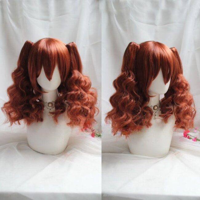 Cosplay Wig THE IDOLM@STER SHINY COLORS Totoki Airi Character Wig Halloween props Suitable for role-playing Heat Resistant Stylable Multiple Bright Colors Gift for Comic Exhibition Enthusiasts Holiday - Image 2