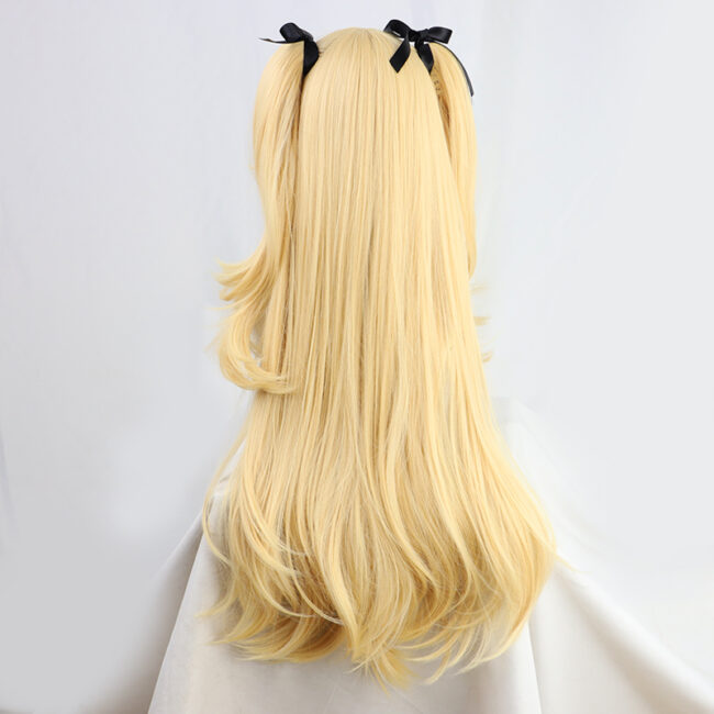 Cosplay Wig Genshin impact Amy Fischl Character Wig Halloween props Suitable for role-playing Heat Resistant Stylable Multiple Bright Colors Gift for Comic Exhibition Enthusiasts Holiday - Image 2