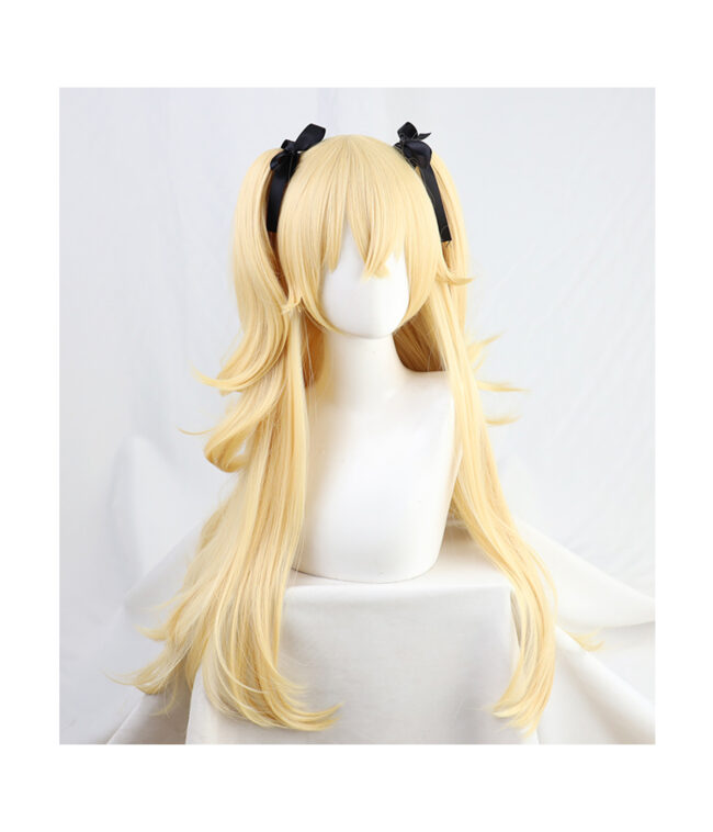 Cosplay Wig Genshin impact Amy Fischl Character Wig Halloween props Suitable for role-playing Heat Resistant Stylable Multiple Bright Colors Gift for Comic Exhibition Enthusiasts Holiday - Image 4