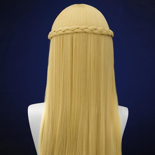 Cosplay Wig Genshin impact Amy Fischl Character Wig Halloween props Suitable for role-playing Heat Resistant Stylable Multiple Bright Colors Gift for Comic Exhibition Enthusiasts Holiday - Image 5
