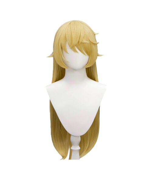 Cosplay Wig Genshin impact Amy Fischl Character Wig Halloween props Suitable for role-playing Heat Resistant Stylable Multiple Bright Colors Gift for Comic Exhibition Enthusiasts Holiday