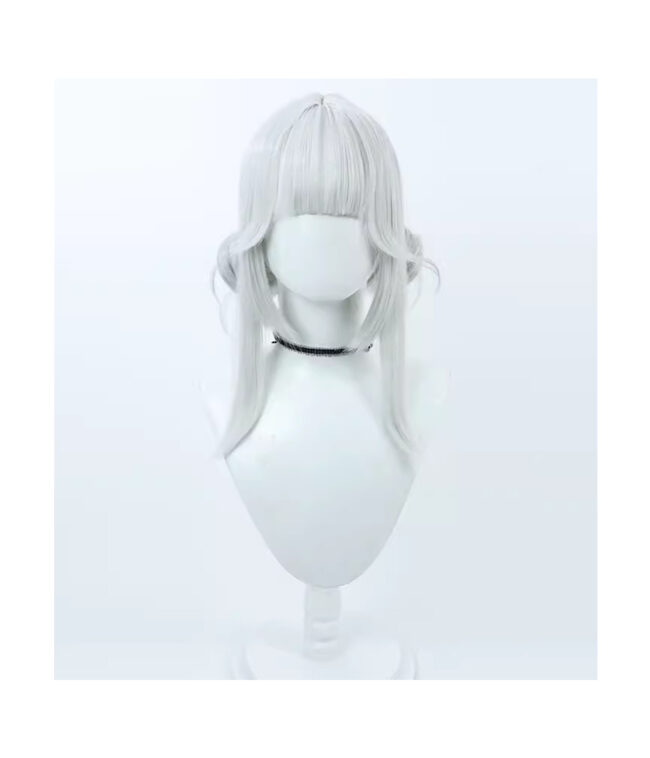 Cosplay Wig Compatible with GODDESS OF VICTORY: NIKKE Blanc Character Wig Halloween props Suitable for role-playing Heat Resistant Stylable Multiple Bright Colors Gift for Comic Exhibition Enthusiasts Holiday - Image 3