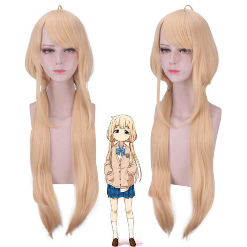Cosplay Wig THE IDOLM@STER SHINY COLORS Futaba Anzu Character Wig Halloween props Suitable for role-playing Heat Resistant Stylable Multiple Bright Colors Gift for Comic Exhibition Enthusiasts Holiday