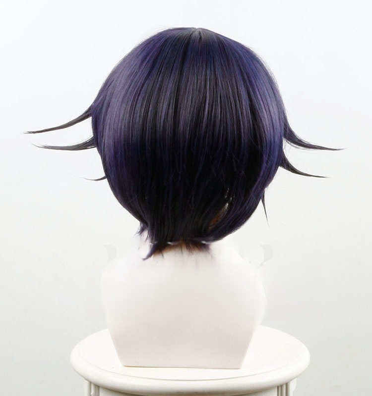 Cosplay Wig Compatible with Danganronpa Ōma Kokichi Character Wig Halloween props Suitable for role-playing Heat Resistant Stylable Multiple Bright Colors Gift for Comic Exhibition Enthusiasts Holiday - Image 3
