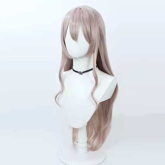 Cosplay Wig Compatible with GODDESS OF VICTORY: NIKKE Scarlet Delta Character Wig Halloween props Suitable for role-playing Heat Resistant Stylable Multiple Bright Colors Gift for Comic Exhibition Enthusiasts Holiday - Image 4