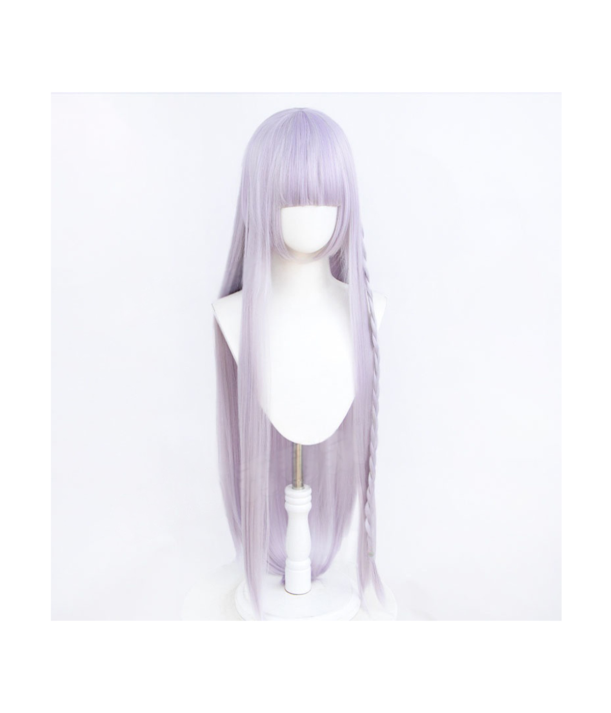 Cosplay Wig Compatible with Danganronpa Kirigiri Kyōko Character Wig Halloween props Suitable for role-playing Heat Resistant Stylable Multiple Bright Colors Gift for Comic Exhibition Enthusiasts Holiday - Image 4