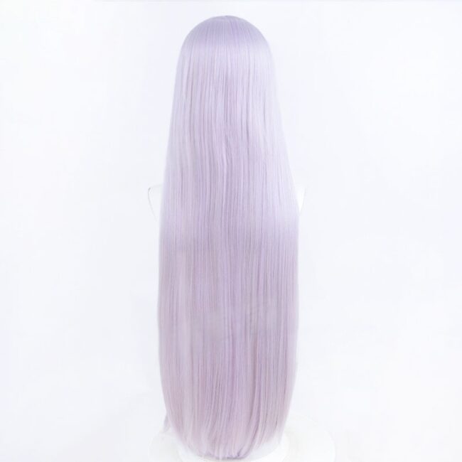 Cosplay Wig Compatible with Danganronpa Kirigiri Kyōko Character Wig Halloween props Suitable for role-playing Heat Resistant Stylable Multiple Bright Colors Gift for Comic Exhibition Enthusiasts Holiday - Image 3
