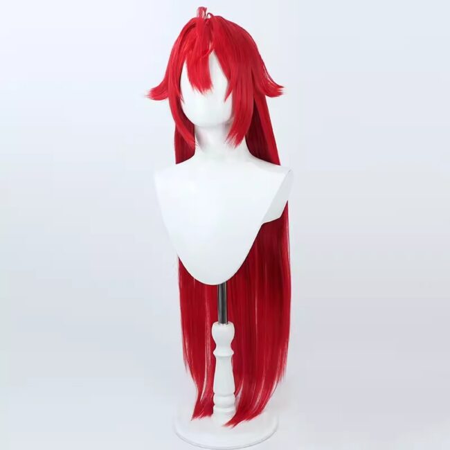 Cosplay Wig Compatible with GODDESS OF VICTORY: NIKKE Red Hood Character Wig Halloween props Suitable for role-playing Heat Resistant Stylable Multiple Bright Colors Gift for Comic Exhibition Enthusiasts Holiday - Image 3