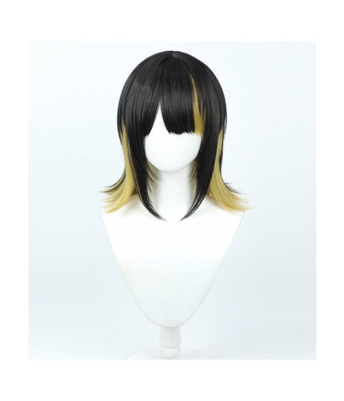 Cosplay Wig THE IDOLM@STER SHINY COLORS Luca Ikaruga Character Wig Halloween props Suitable for role-playing Heat Resistant Stylable Multiple Bright Colors Gift for Comic Exhibition Enthusiasts Holiday