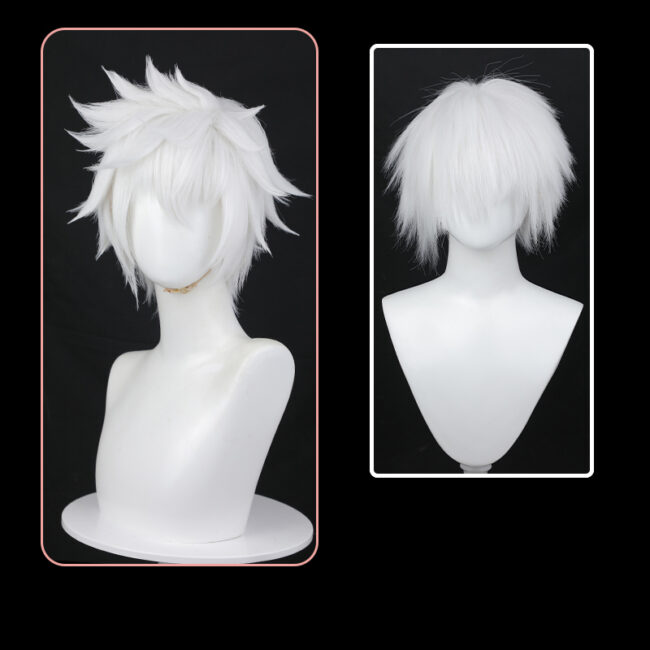 Cosplay Wig Compatible with Link Click Lu Guang Character Wig Halloween props Suitable for role-playing Heat Resistant Stylable Multiple Bright Colors Gift for Comic Exhibition Enthusiasts Holiday - Image 3
