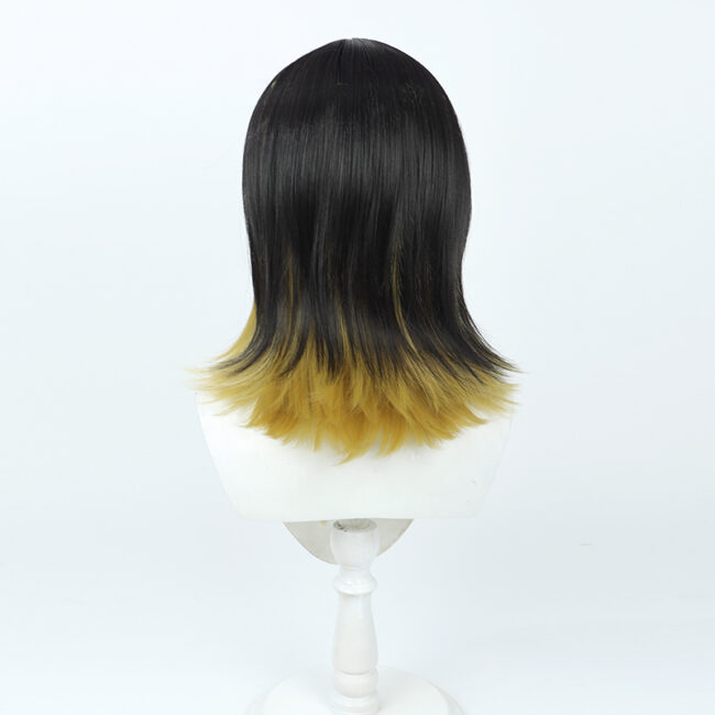 Cosplay Wig THE IDOLM@STER SHINY COLORS Luca Ikaruga Character Wig Halloween props Suitable for role-playing Heat Resistant Stylable Multiple Bright Colors Gift for Comic Exhibition Enthusiasts Holiday - Image 2