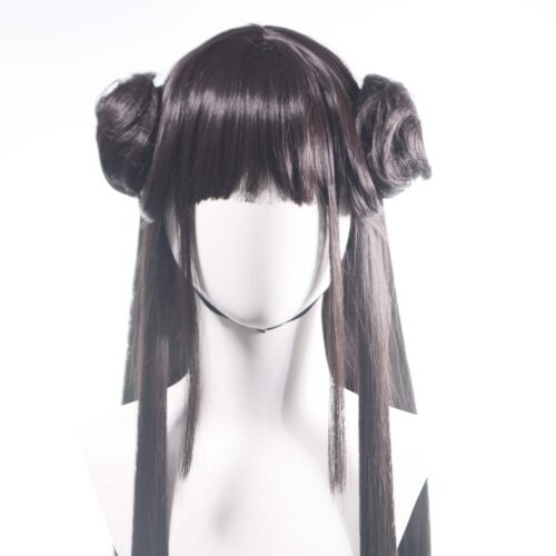 Cosplay Wig Compatible with Azur Lane IJN Noshiro Character Wig Halloween props Suitable for role-playing Heat Resistant Stylable Multiple Bright Colors Gift for Comic Exhibition Enthusiasts Holiday
