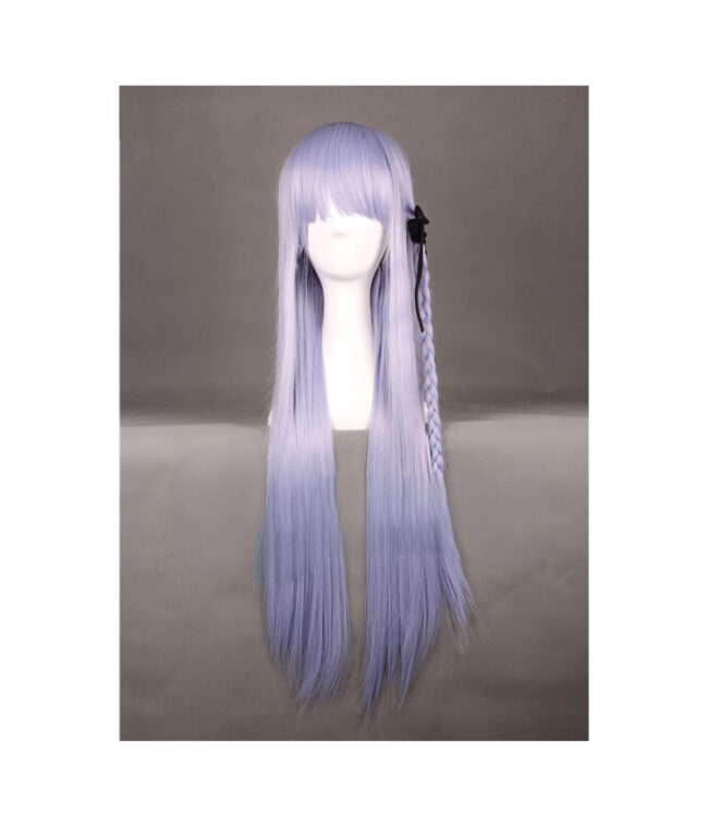 Cosplay Wig Compatible with Danganronpa Kirigiri Kyōko Character Wig Halloween props Suitable for role-playing Heat Resistant Stylable Multiple Bright Colors Gift for Comic Exhibition Enthusiasts Holiday - Image 4
