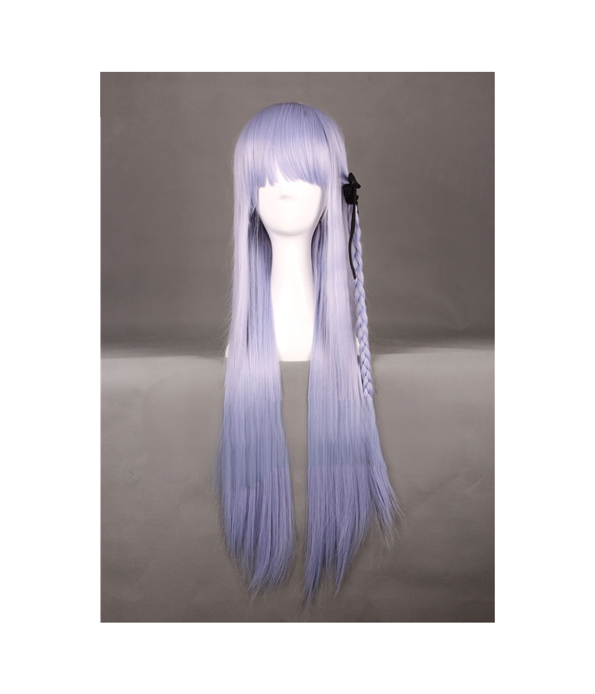 Cosplay Wig Compatible with Danganronpa Kirigiri Kyōko Character Wig Halloween props Suitable for role-playing Heat Resistant Stylable Multiple Bright Colors Gift for Comic Exhibition Enthusiasts Holiday - Image 4
