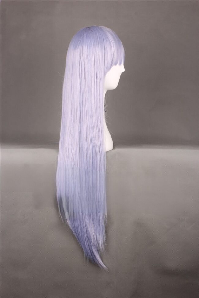 Cosplay Wig Compatible with Danganronpa Kirigiri Kyōko Character Wig Halloween props Suitable for role-playing Heat Resistant Stylable Multiple Bright Colors Gift for Comic Exhibition Enthusiasts Holiday - Image 3