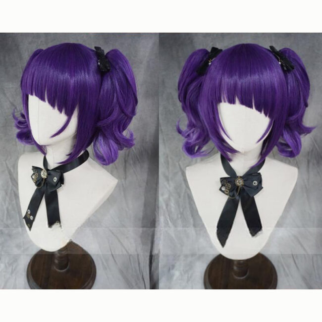 Cosplay Wig THE IDOLM@STER SHINY COLORS Tanaka Mamimi Character Wig Halloween props Suitable for role-playing Heat Resistant Stylable Multiple Bright Colors Gift for Comic Exhibition Enthusiasts Holiday - Image 3