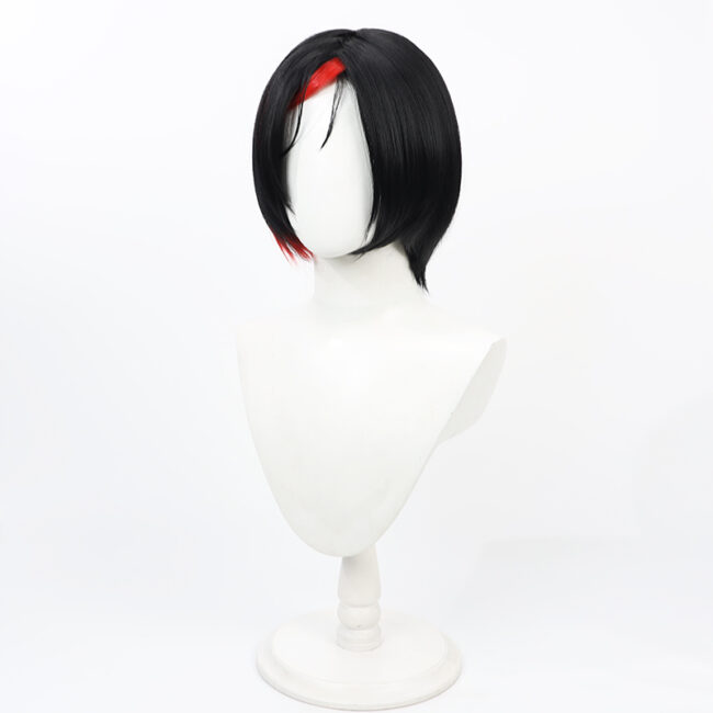 Cosplay Wig Compatible with GODDESS OF VICTORY: NIKKE Crow Character Wig Halloween props Suitable for role-playing Heat Resistant Stylable Multiple Bright Colors Gift for Comic Exhibition Enthusiasts Holiday - Image 2